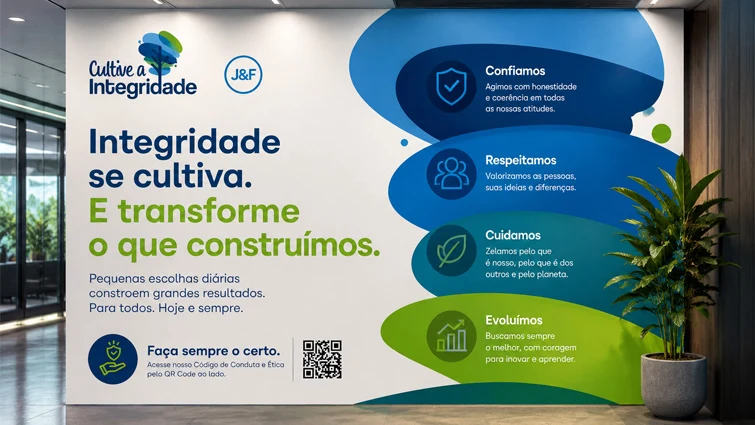 Identidade visual Cultive a Integridade