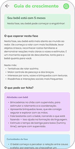 My Baby Routine - Guia de Crescimento