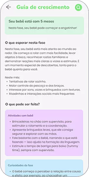 My Baby Routine - Guia de Crescimento