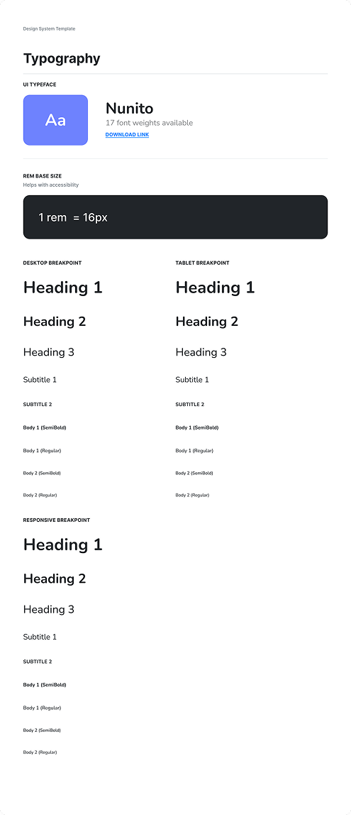 My Baby Routine - Sistema de Tipografia