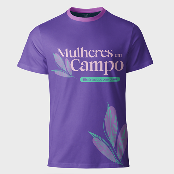 Mulheres em Campo - Camiseta personalizada